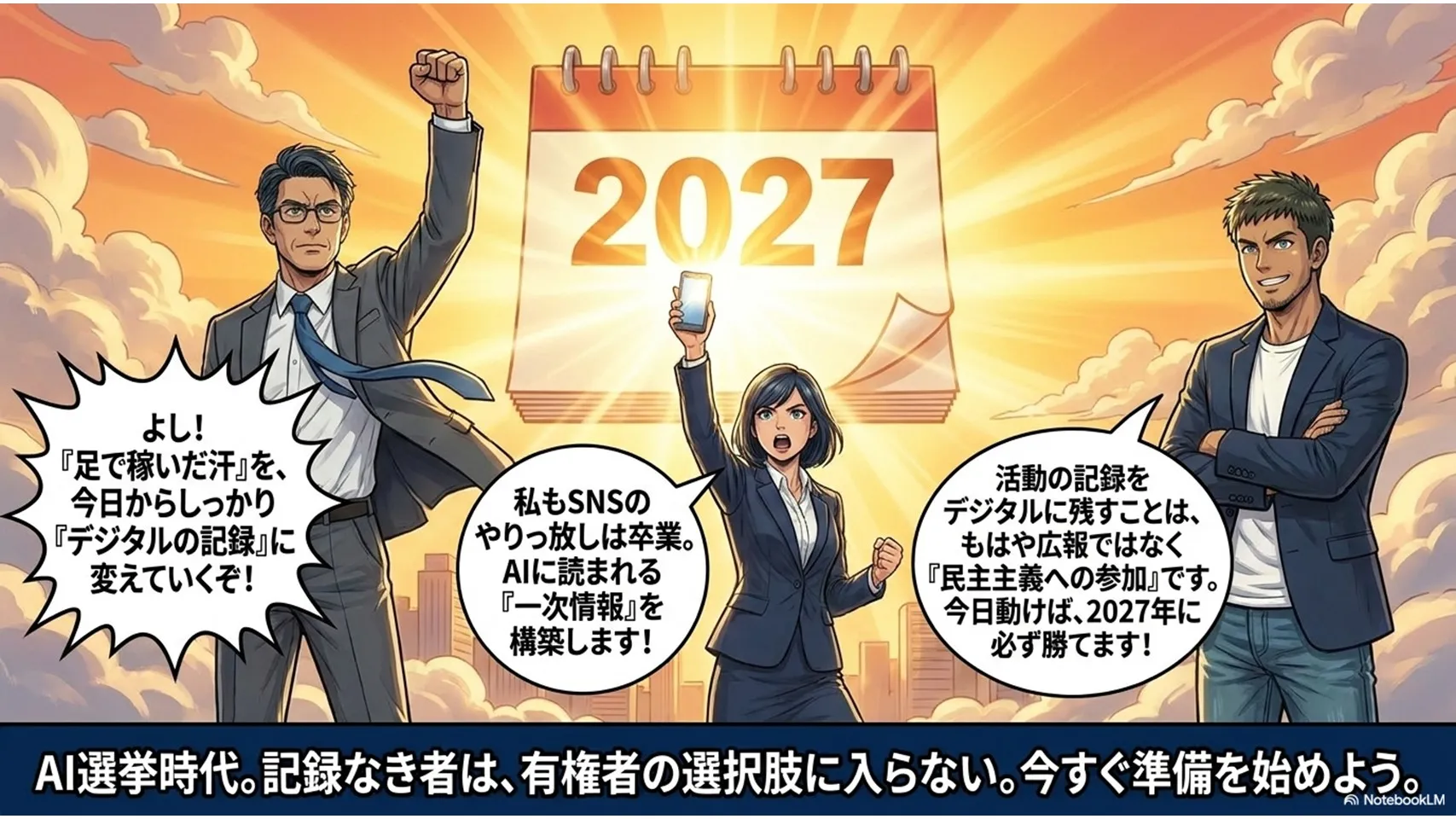 議員web紹介漫画 PC版 14ページ