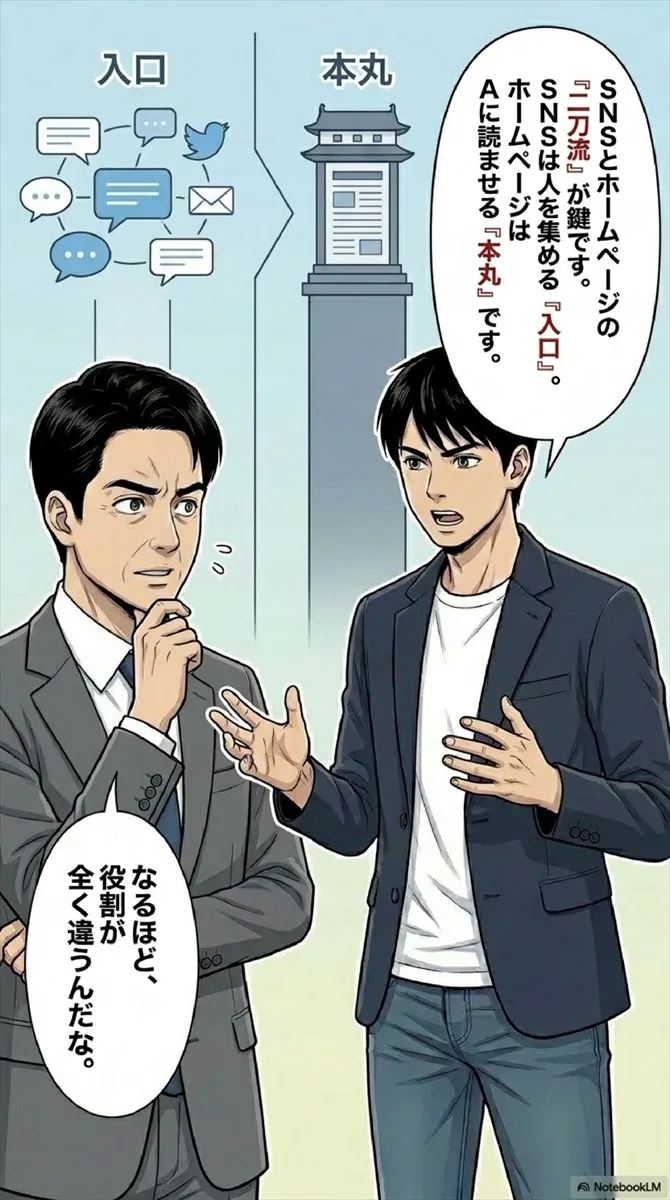 議員web紹介漫画 スマホ版 8ページ